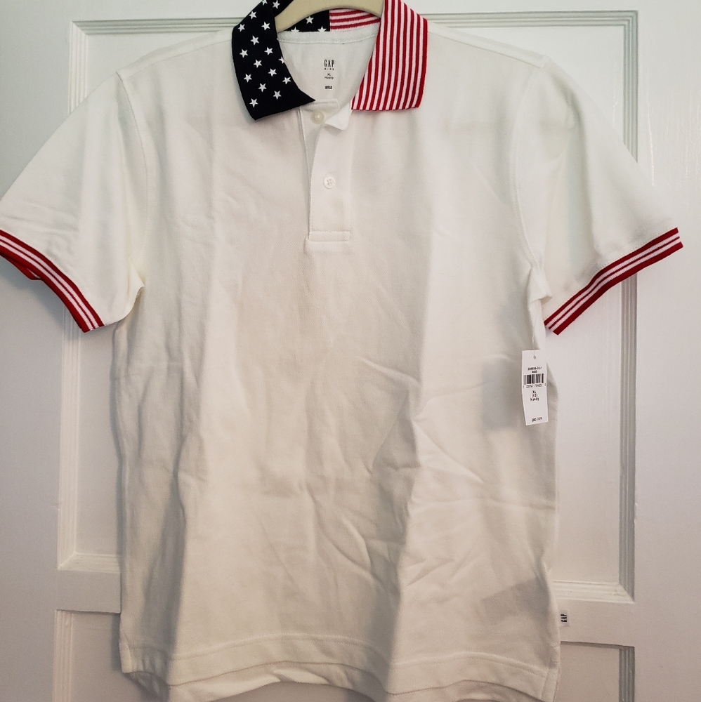 GAP Kids Patriotic Polo